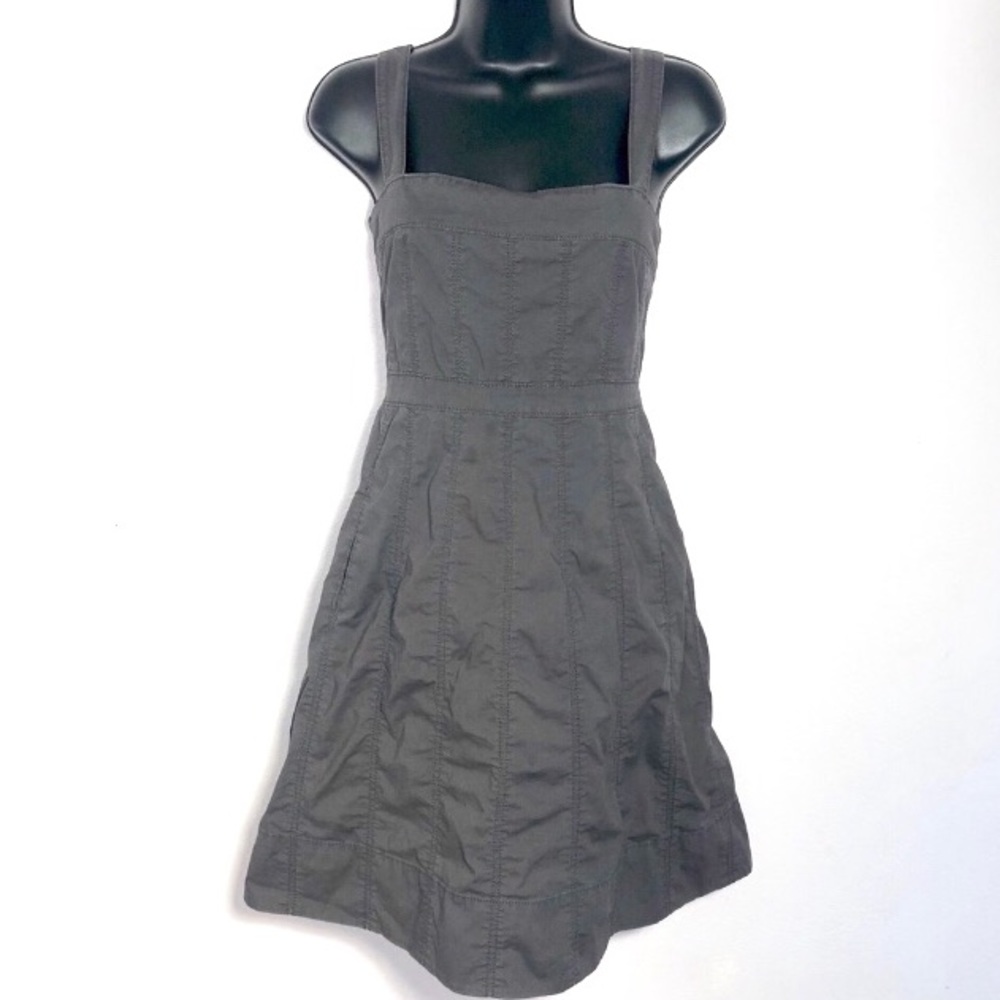 Anthropologie fei 6 A-line sleeveless dress gray